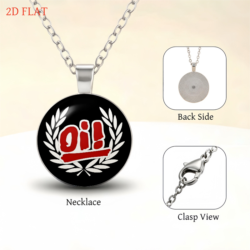 5pc Olive Wreath & Oi! Motif Ladies Jewellery Set